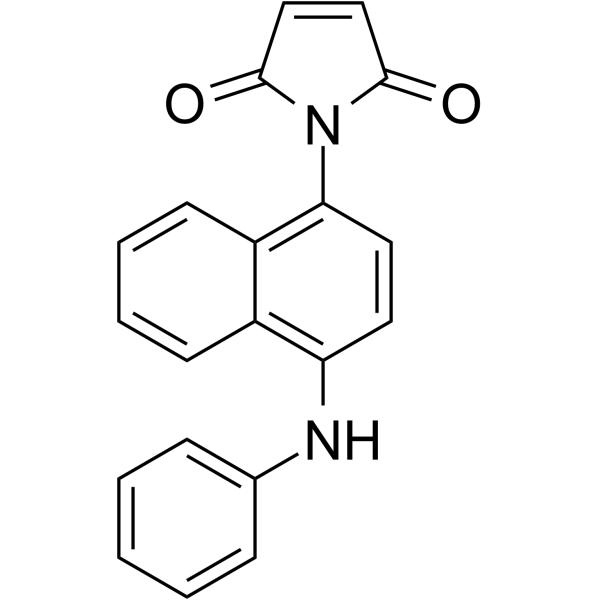 N-(4-苯胺基-1-萘基)马来酰亚胺