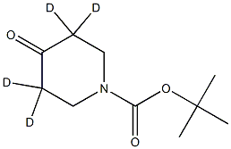 4-哌啶酮-3,3,5,5- D4-N-叔BOC