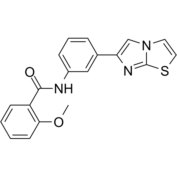 N-(3-(咪唑并[2,1-b]噻唑-6-基)苯基)-2-甲氧基苯甲酰胺