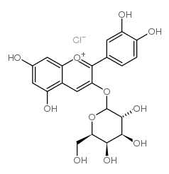 氯化失车菊素-3-O-半乳糖苷