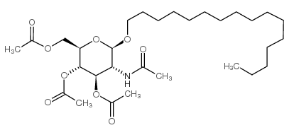 十六烷基-2,3,4,6-四-氧-乙酰基-β-D-吡喃氨基葡萄糖苷