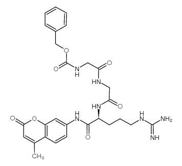 Z-甘氨酰甘氨酰精氨酸-7-氨基-4-甲基香豆素盐酸盐