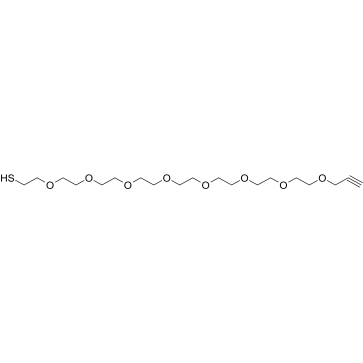 Propargyl-PEG8-SH