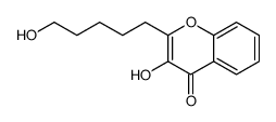 3-羟基-2-(5-羟基戊基)苯并吡喃-4-酮