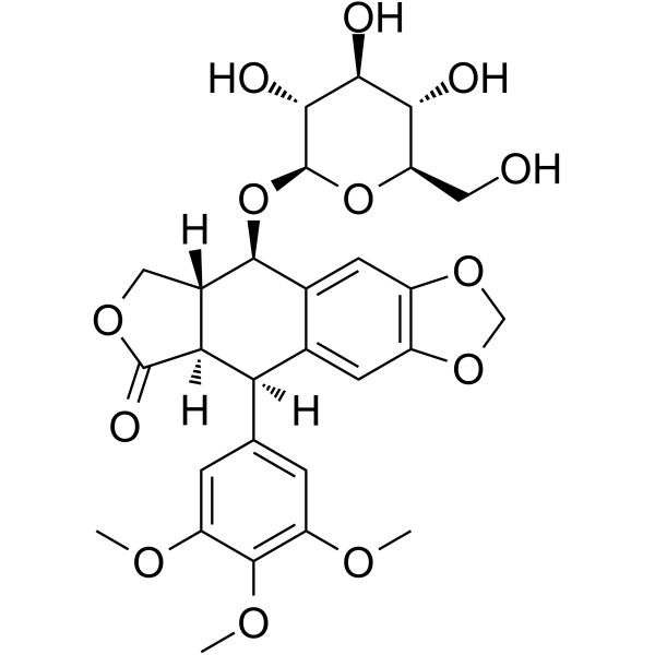 鬼臼毒素-4-O-葡萄糖苷