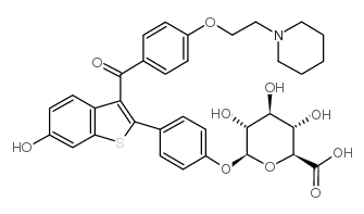 Raloxifene 4'-glucuronide