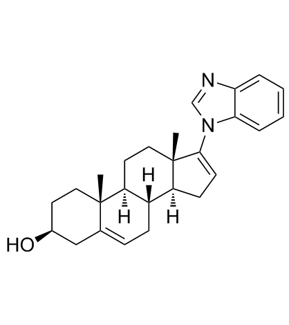 (3BETA)-17-(1H-苯并咪唑-1-基)雄甾-5,16-二烯-3-醇