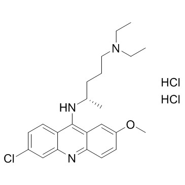 d-Atabrine dihydrochloride