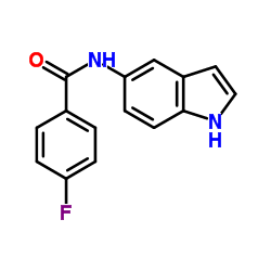 4-Fluoro-N-(1H-indol-5-yl)benzamide