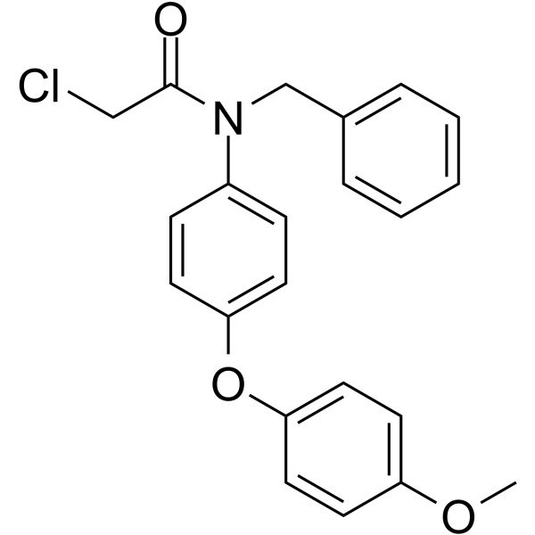 2-氯-N-[4-(4-甲氧基苯氧基)苯基]-N-(苯基甲基)-乙酰胺