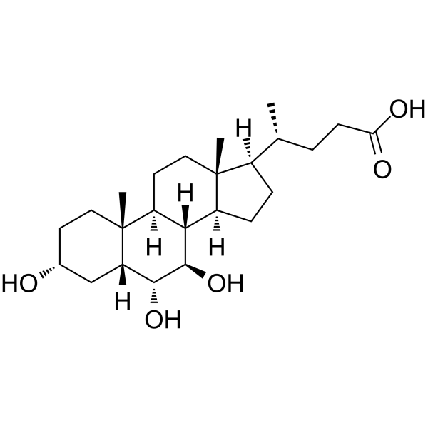 5β-胆酸3α,6α,7β-三醇