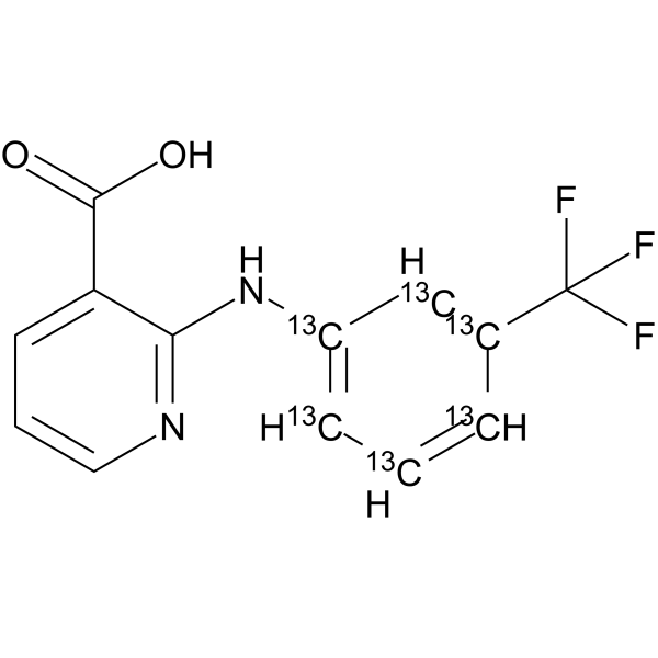 氟尼酸-13C6