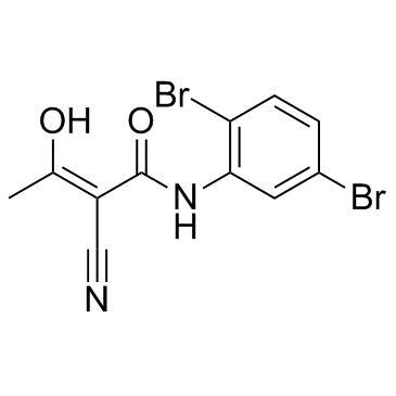 (2Z)-2-氰基-N-(2,5-二溴苯基)-3-羟基-2-丁烯酰胺