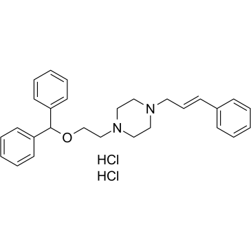 1-[2-(二苯基甲氧基)乙基]-4-(3-苯基-2-丙苯基)-哌嗪二盐酸盐