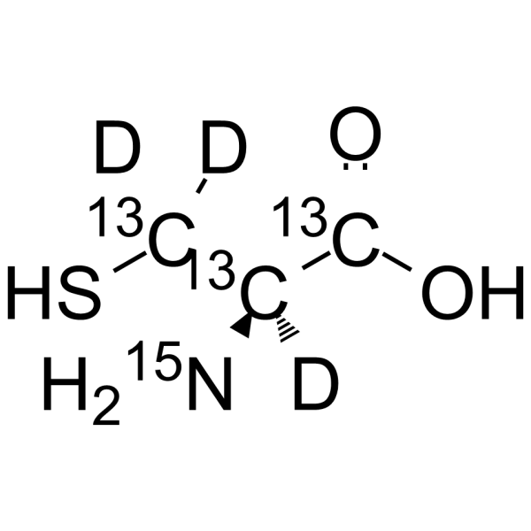 L-异亮氨酸 13C3,d3,15N