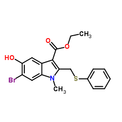 6-溴-5-羟基-1-甲基-2-(苯基硫烷基甲基)吲哚-3-羧酸乙酯