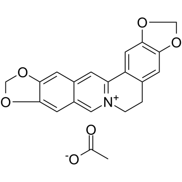 Pseudocoptisine acetate