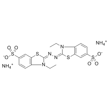 2,2'-联氮双(3-乙基苯并噻唑啉-6-磺酸)二铵盐