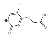 5-氟-4-(羧基甲基硫代)尿嘧啶