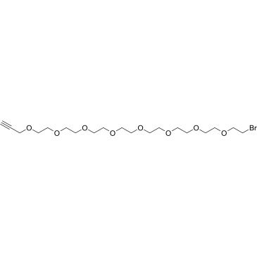 Propargyl-PEG8-bromide