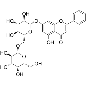 白杨素-7-O-龙胆二糖苷