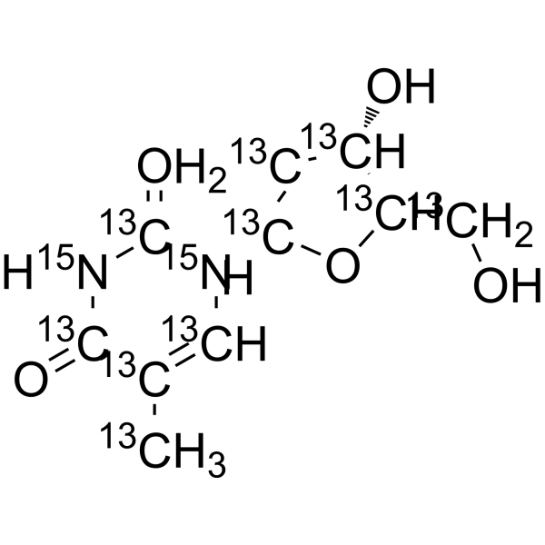 Thymidine-13C10,15N2