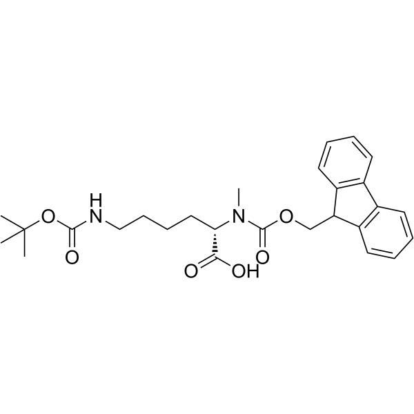 Fmoc-N-Me-赖氨酸(Boc)-OH