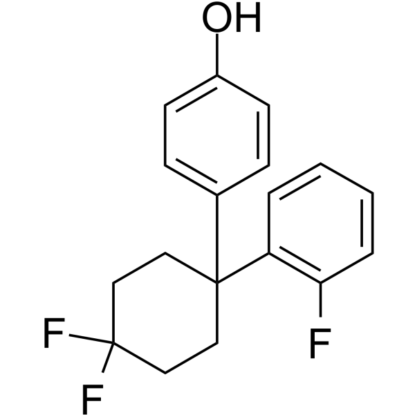 4-(4,4-二氟-1-(2-氟苯基)环己基)苯酚