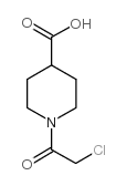 1-(2-氯乙酰基)哌啶-4-羧酸