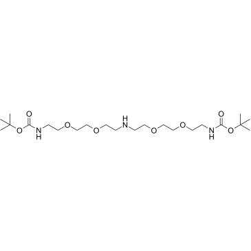 NH-bis(C2-PEG2-NH-Boc)