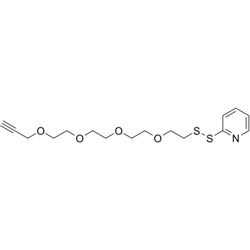 (2-Pyridyldithio)-PEG4-propargyl