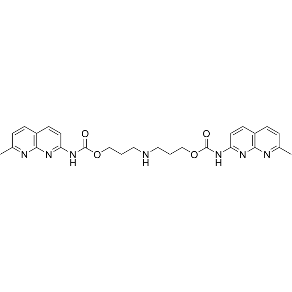 Naphthyridine carbamate dimer