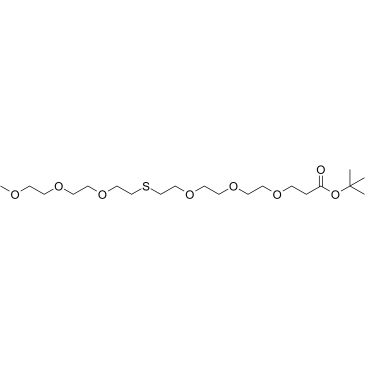 m-PEG3-S-PEG3-Boc