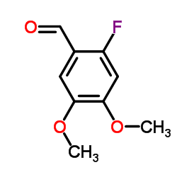 2-氟-4,5-二甲氧基苯甲醛