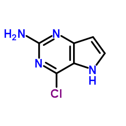 4-氯-5H-吡咯并[3,2-d]嘧啶-2-胺