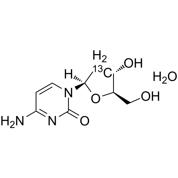 2'-Deoxycytidine-13C-2 monohydrate