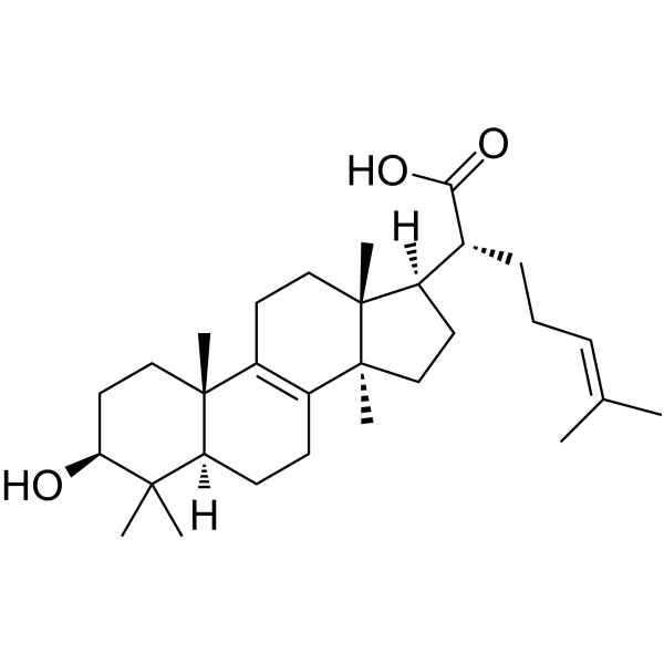 3β-羟基-羊毛甾-8,24-二烯-21-酸