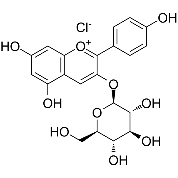 氯化天竺葵素-3-O-葡萄糖苷