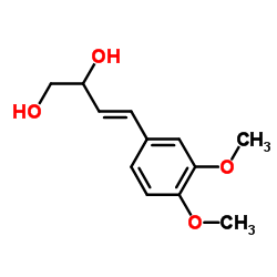 4-(3,4-二甲氧基苯基)-3-丁烯-1,2-二醇