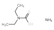二乙基二硫代氨基甲酸铵
