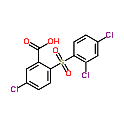 5-氯-2-[(2,4-二氯苯基)磺酰基]苯甲酸