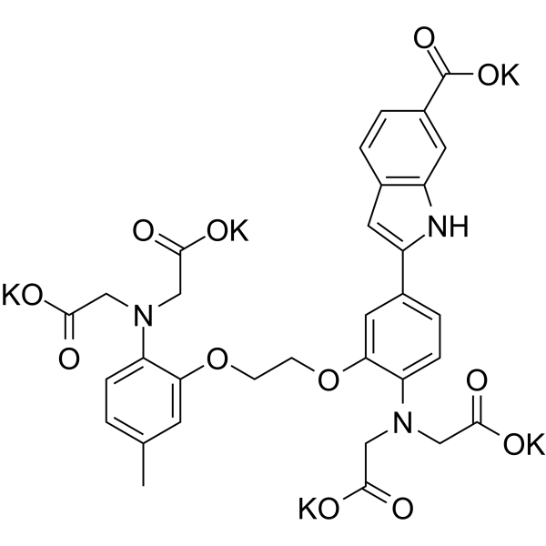 荧光钙探针INDO-1FF五钾盐