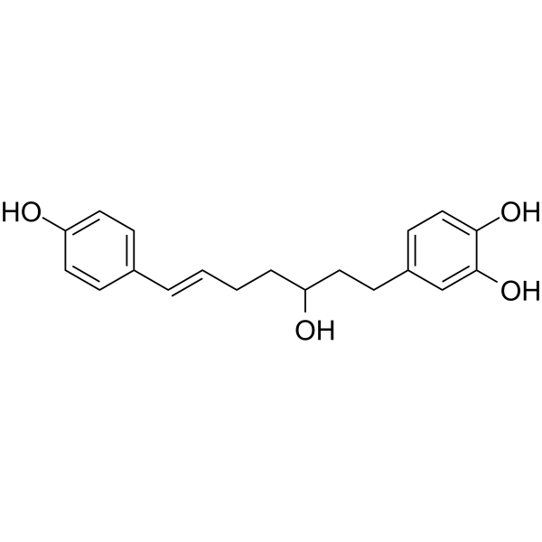 4-[(6E)-3-羟基-7-(4-羟基苯基)-6-庚烯-1-基]-1,2-苯二酚