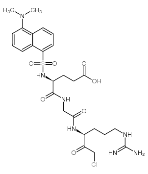 DANSYL-GLU-GLY-ARG-CHLOROMETHYLKETONE