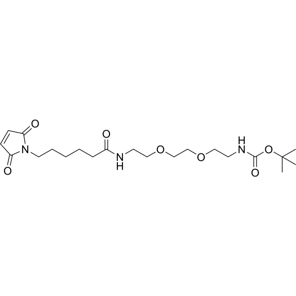 MC-PEG2-Boc