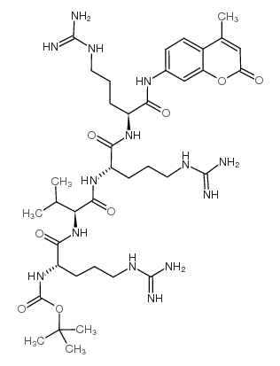 Boc-Arg-Val-Arg-Arg-AMC acetate salt