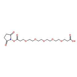 Acid-C2-PEG4-C2-NHS ester