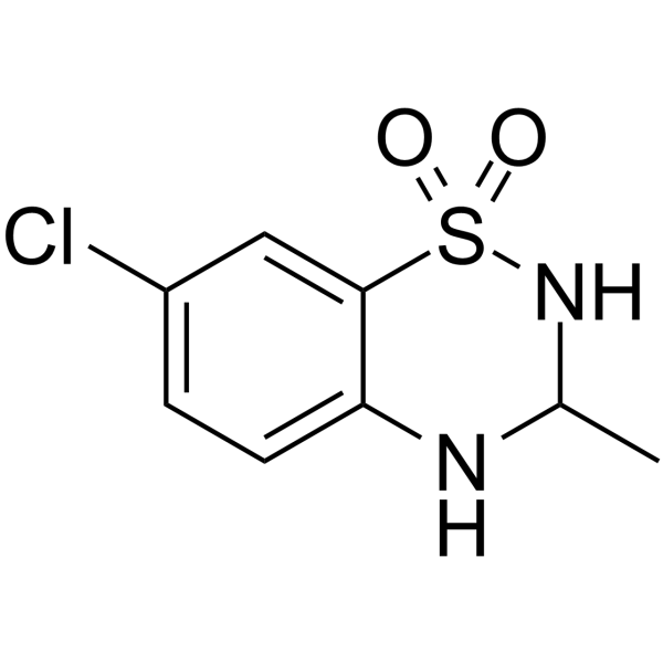 7-氯-3-甲基-3,4-二氢-2H-1,2,4-苯并噻二嗪-1,1-二氧化物