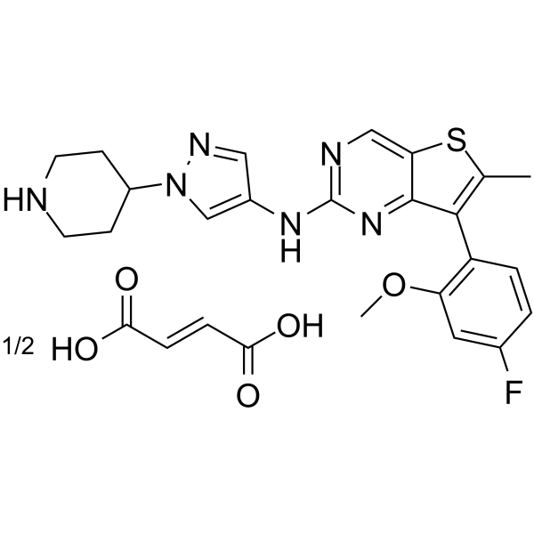 MAX-40279 hemifumarate