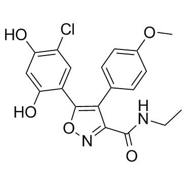 5-(5-氯-2,4-二羟基苯基)-n-乙基-4-(4-甲氧基苯基)异噁唑-3-羧酰胺